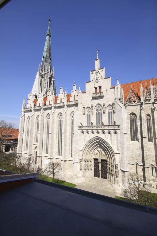 Pension Bei Der Marienkirche Mühlhausen Екстериор снимка